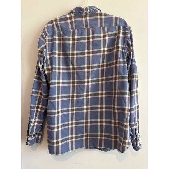 Polo by Ralph Lauren Long Sleeve Plaid Button Down Size XL Blue - Picture 5 of 5